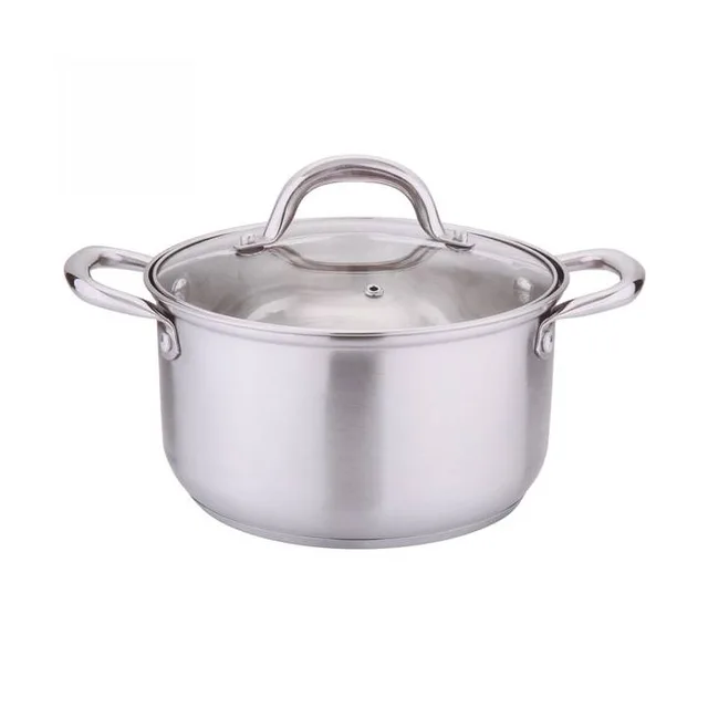 Oala pentru supa cu capac, Danny Home , 24 cm, 5.8 l, inox