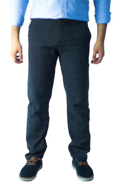Pantaloni pentru barbati, 8147, Albastru