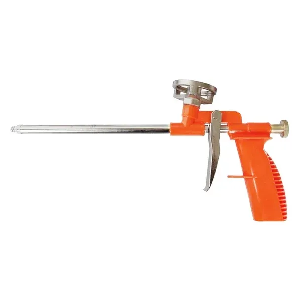 Pistol pentru spuma cu buton de reglaj metalic