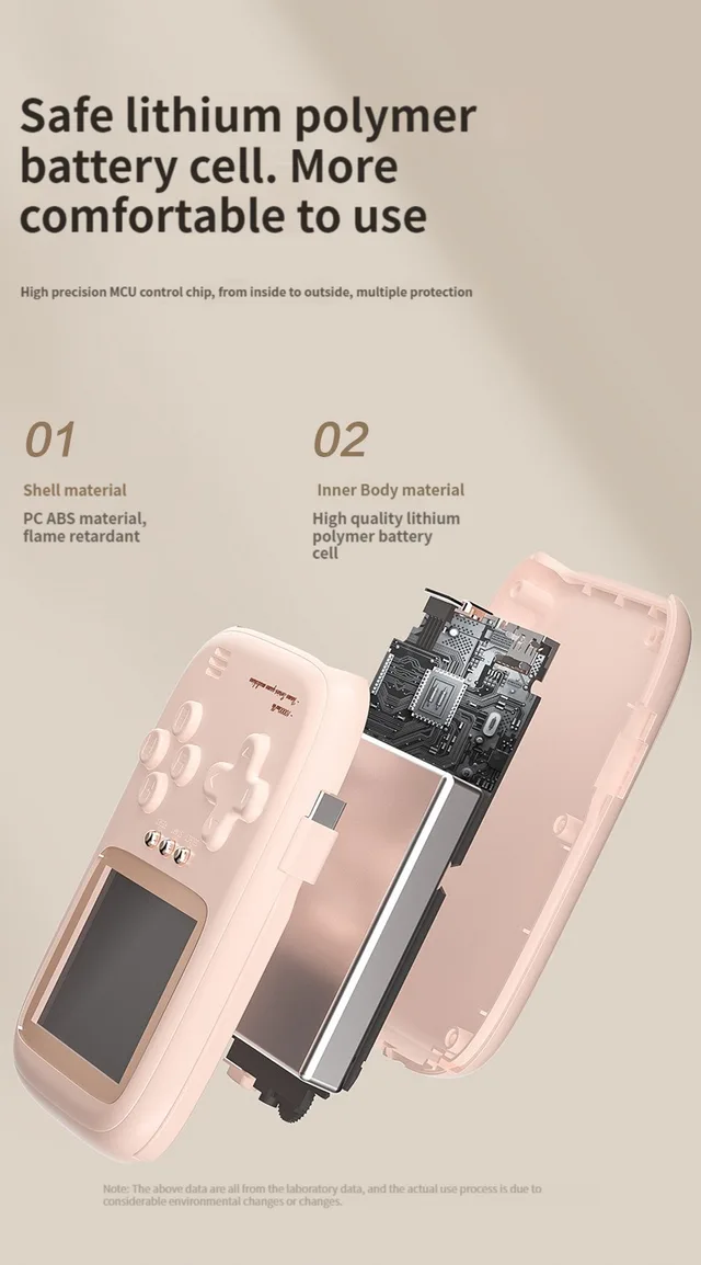 Consola portabila 2 in 1 cu 500 de jocuri, Power Bank 10000 mAh cu fire type C si lightning