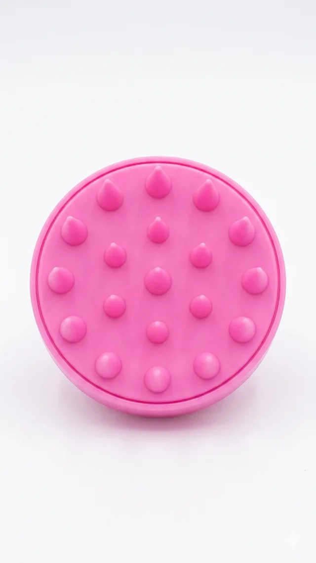 Perie pentru masaj scalp din silicon, pentru stimularea cresterii parului, curatare profunda a scalpului, multicilor