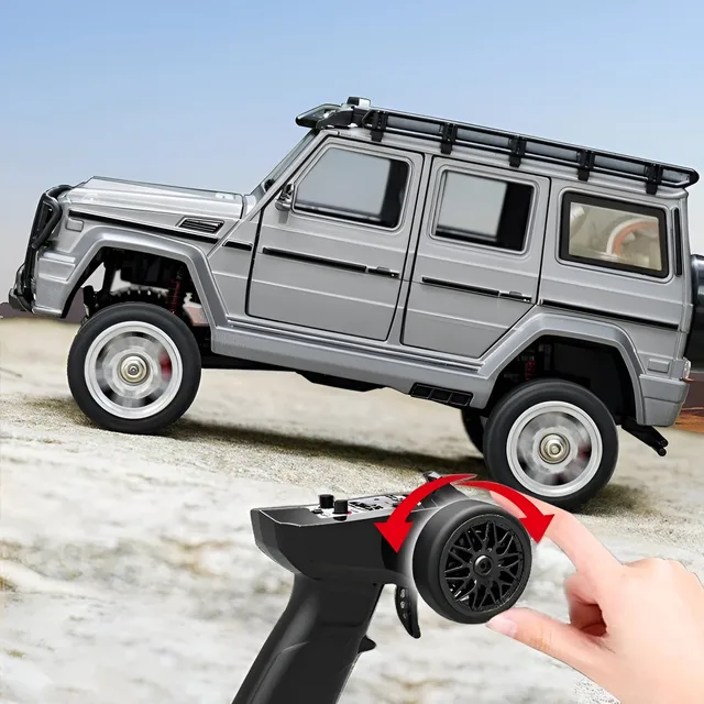 Masina RC cu telecomanda, OFF-ROAD Brabus1:24 4WD, RTR, 2,4 GHz, Gri