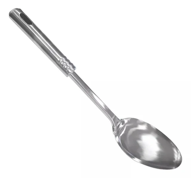 Lingura inox, cu agator, 31 x 8 cm