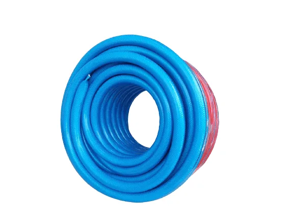 Furtun pentru gradina cu 3 straturi Oxi Drip, 3/4″, armat, 30 m lungime, protectie UV, albastru