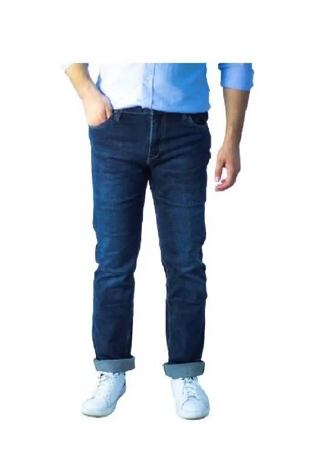 Blugi pentru barbati, W32-38-L34, S7128B, Albastru