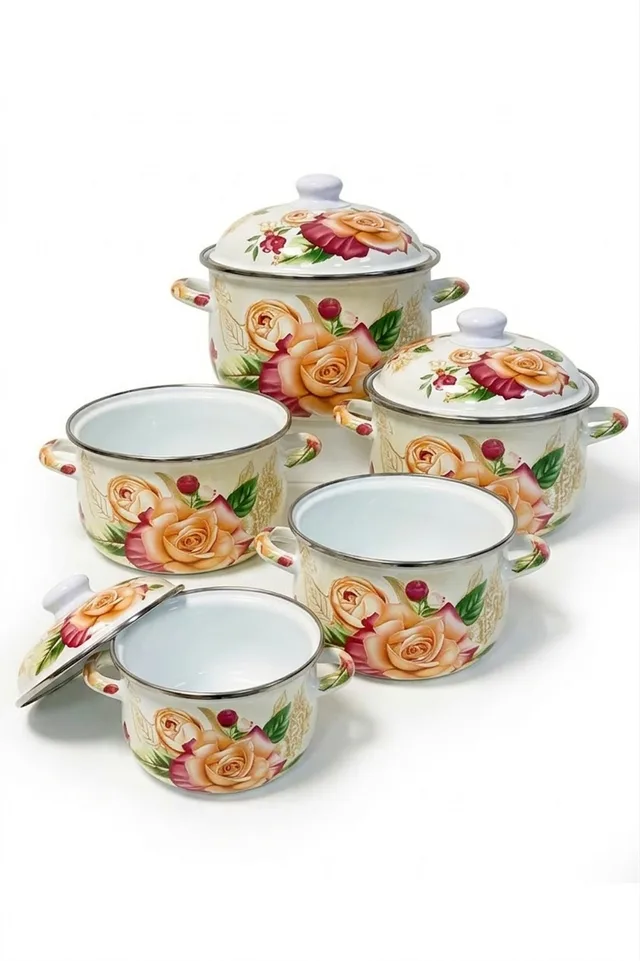 Set 5 oale emailate, Longfei Group, 1.8l/3.3l/4l/5.3l/6.4l