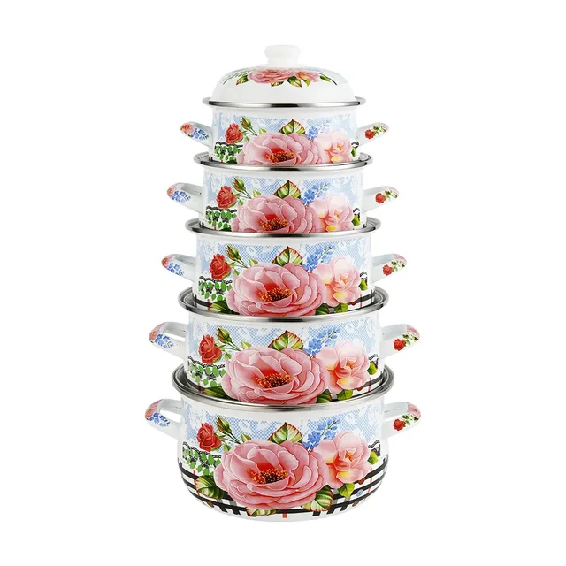 Set 5 oale emailate, Longfei Group, 1.8l/3.3l/4l/5.3l/6.4l