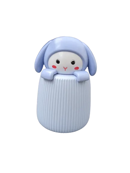 Umidificator camera copii Papa Rabbit, USB, 350 ml, albastru