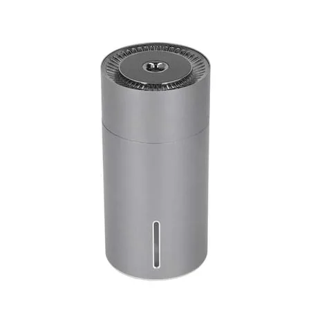Difuzor aromaterapie, Umidificator auto cu leduri, negru, portabil , rezervor 260ml, #2
