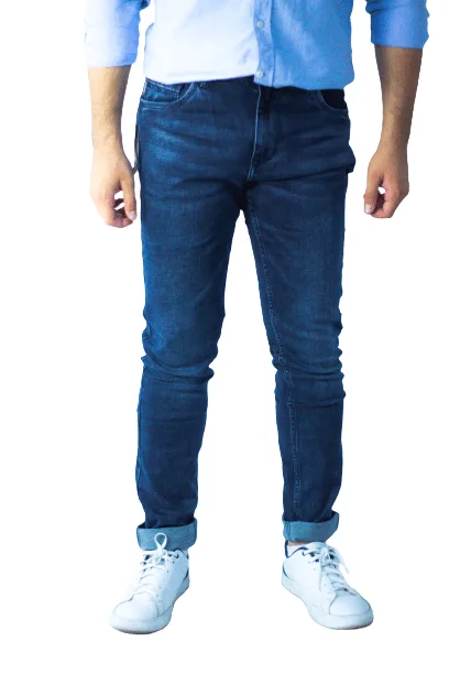 Blugi pentru barbati, S3107S, Albastru