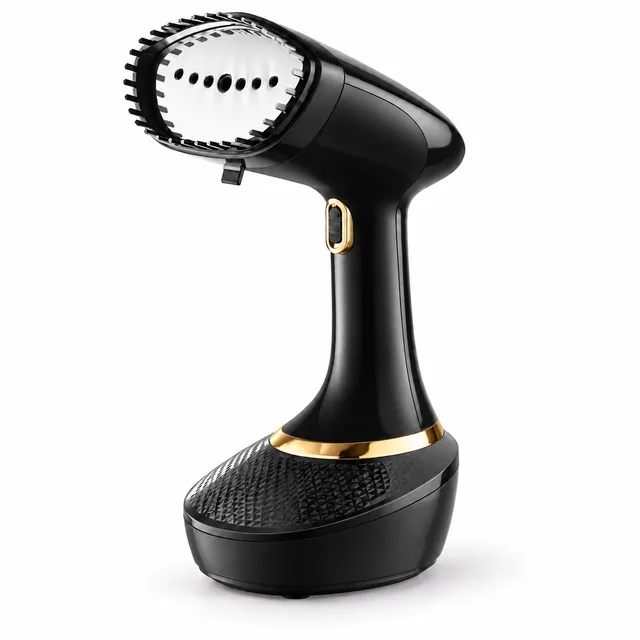 Aparat de călcat vertical Hoffmans , 1500 W, rezervor 300 ml, mov/negru