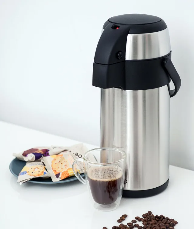 Termos ALWAYS inox interior si exterior cu pompa 3,5L