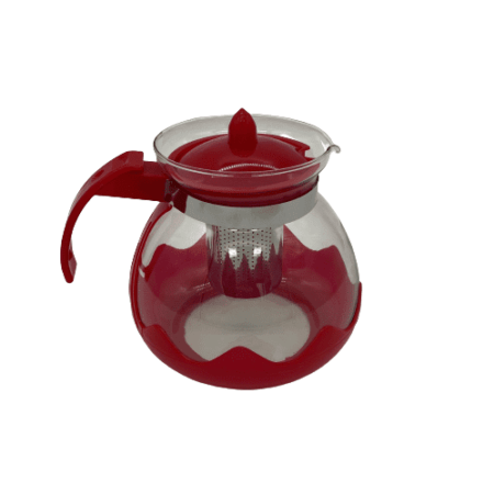Ceainic din sticla, filtru, infuzor, 1.5 l