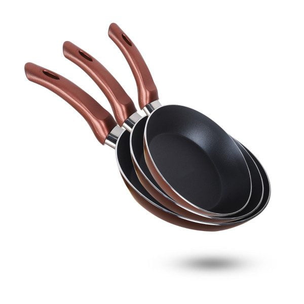 Set 3 tigai cu inductie HotChef, 28cm, 24cm, 20cm - Image 9