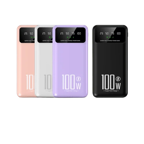 Baterie externa, 100W, Digital Display, Power Bank 12000mAh 20W, QuickCharge 3.0, Power Delivery USB, USB-C,