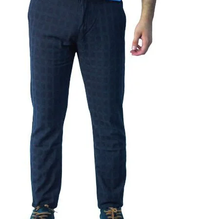 Pantaloni pentru barbati, 8140, Albastru