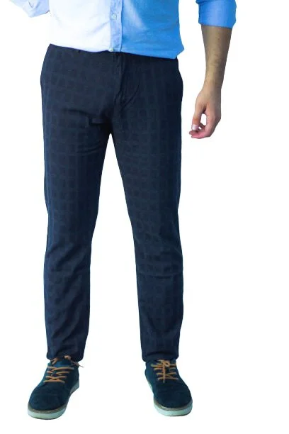 Pantaloni pentru barbati, 8140, Albastru
