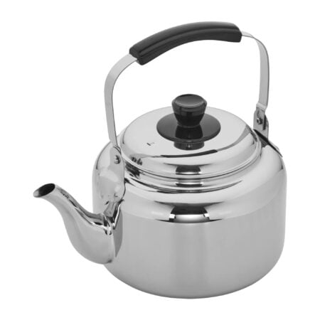 Ceainic din inox, 1 L, Keye, argintiu