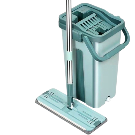 Set curatenie Scratch Clean, galeata cu storcator si rezerva mop