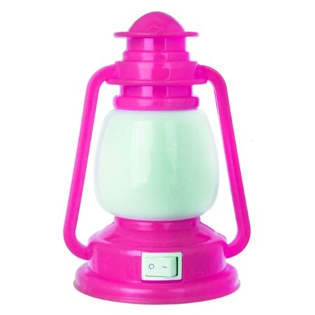 Lampa de Veghe cu LED Felinar, 4×0.1W, culoare Roz, 100×60 mm